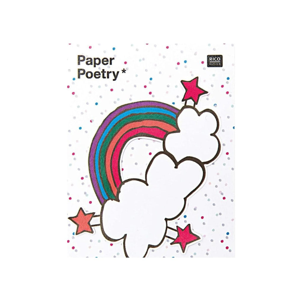 Rico Design Paper Poetry Magical Rainbow Sticky Notes - Radish Loves