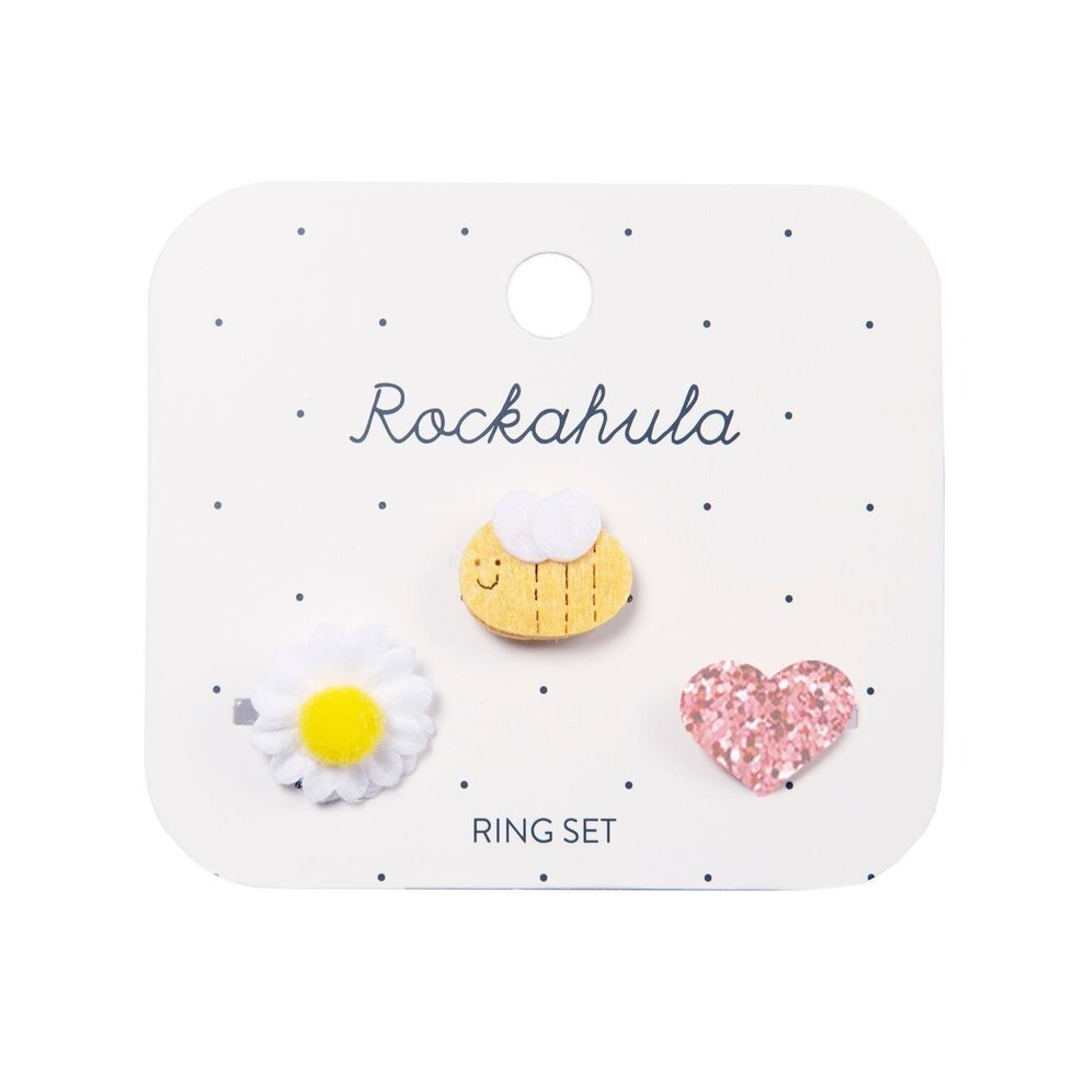 Rockahula Bertie Bee Ring Set - Radish Loves
