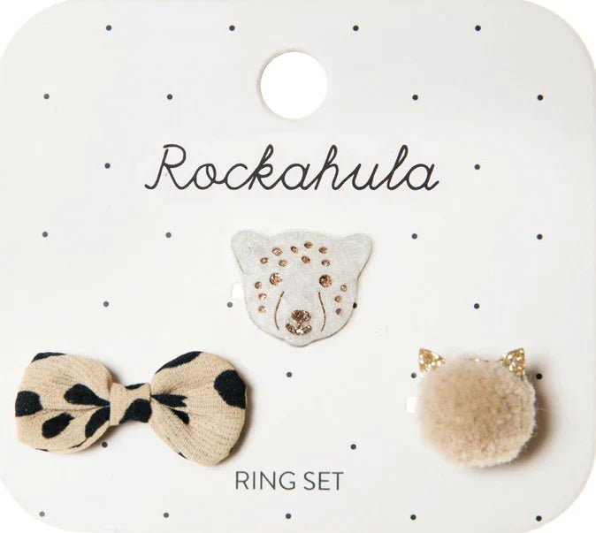 Rockahula Lily Leopard Ring Set - Radish Loves