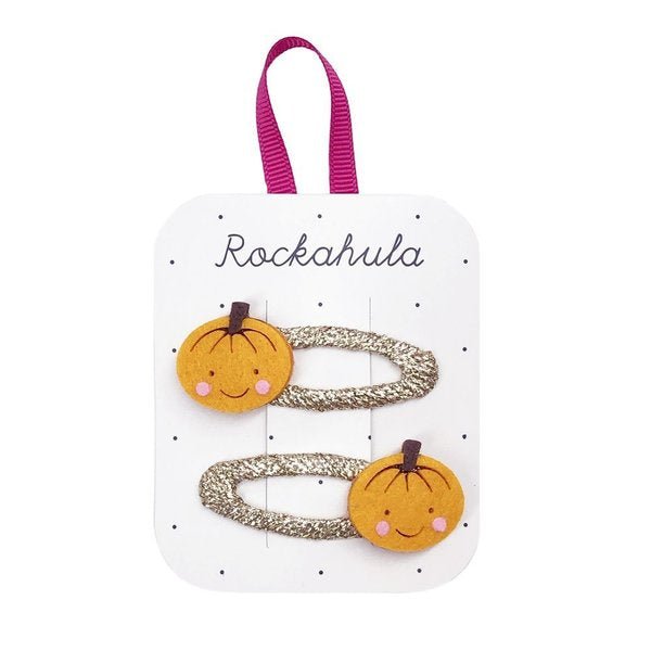 Rockahula Little Pumpkin Clips - Radish Loves