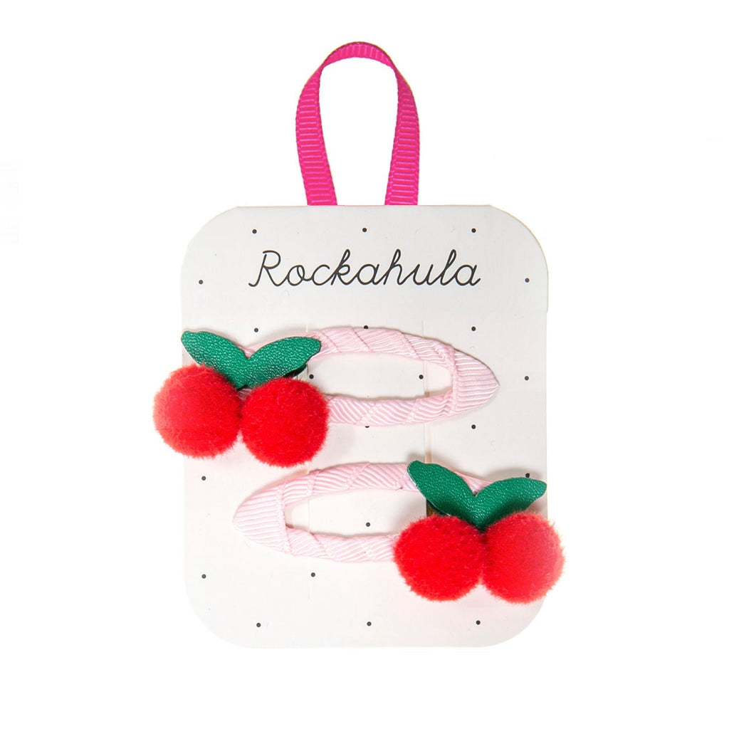 Rockahula Sweet Cherry Pom Pom Clips - Radish Loves