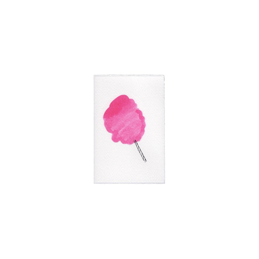 Scribble & Daub Candy Floss Card - Radish Loves