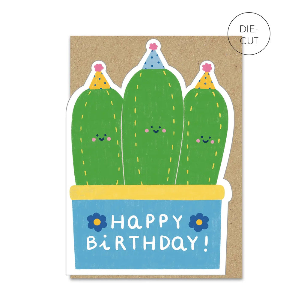 Stormy Knight Cactus Club Birthday Card - Radish Loves