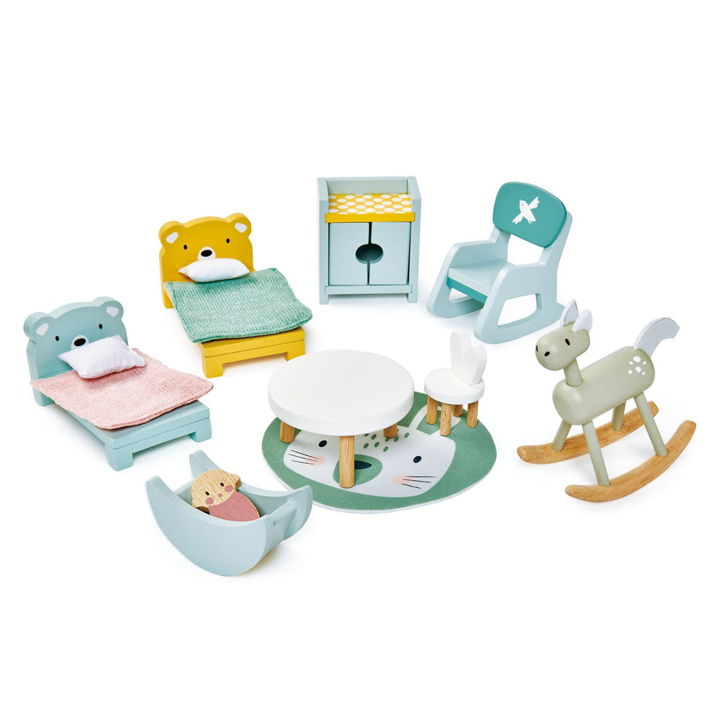 Tender Leaf Toys Doll Family & Furniture Bundle - Radish Loves