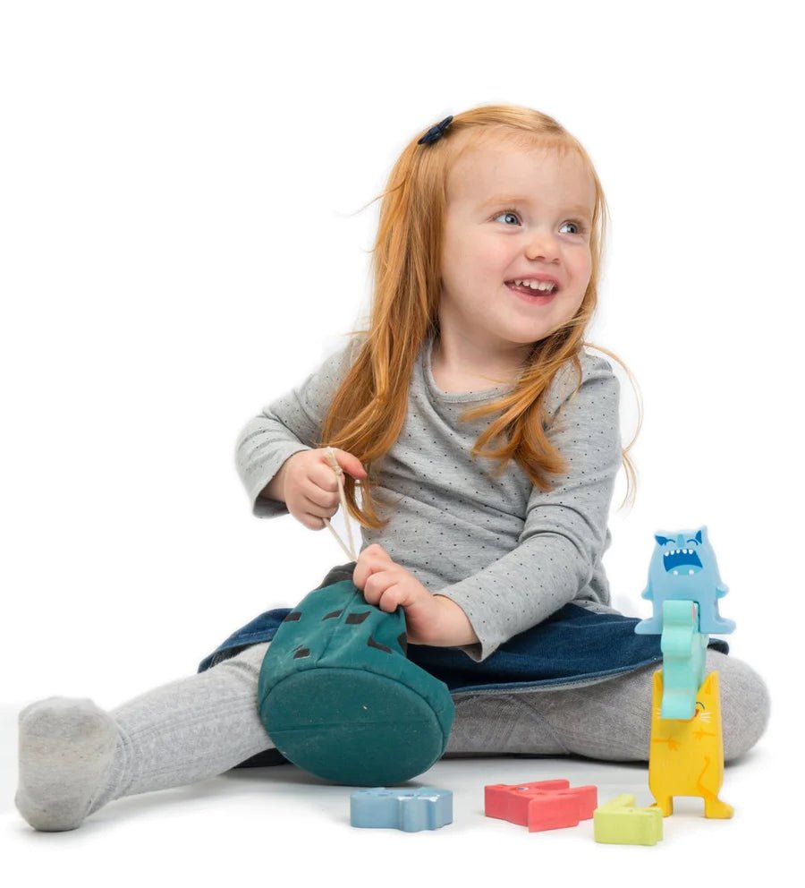 Tender Leaf Toys Monster Stacker - Radish Loves
