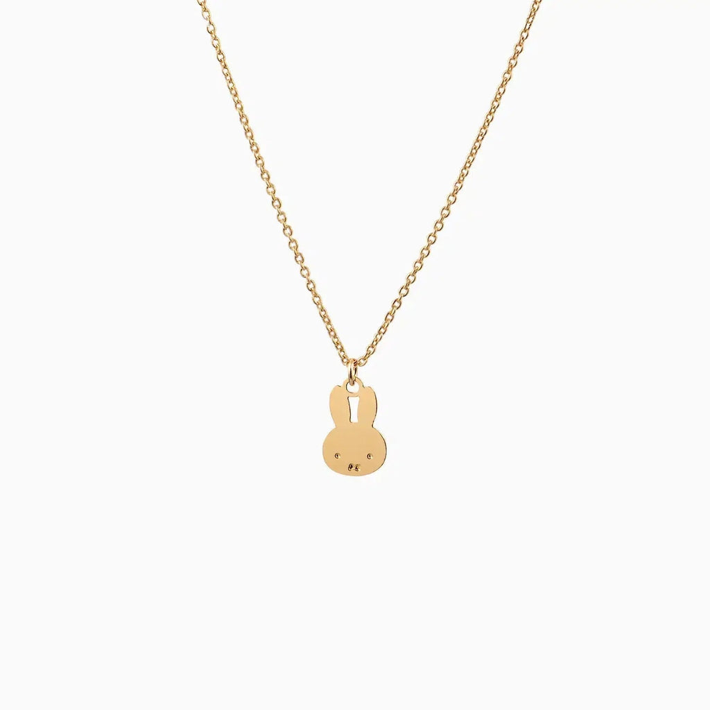 Titlee Miffy Rabbit Necklace - Golden - Radish Loves