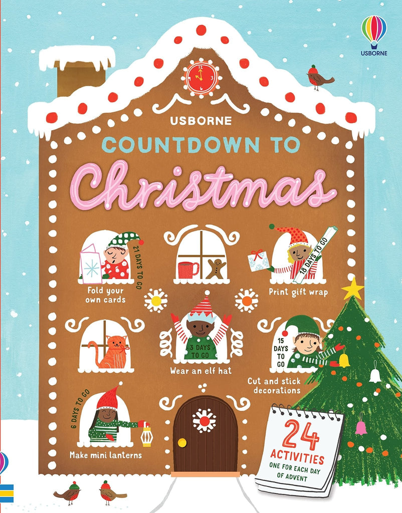 Usborne Countdown To Christmas Activity Book - Radish Loves