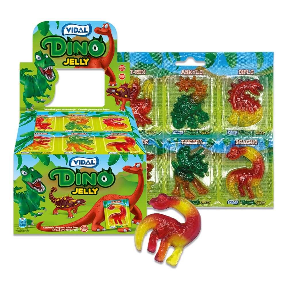 Vidal Dino Jelly Sweets - Radish Loves