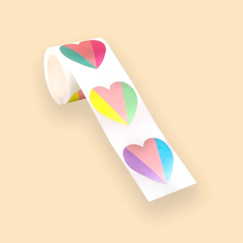 Wow Goods 100 Heart Stickers - Radish Loves