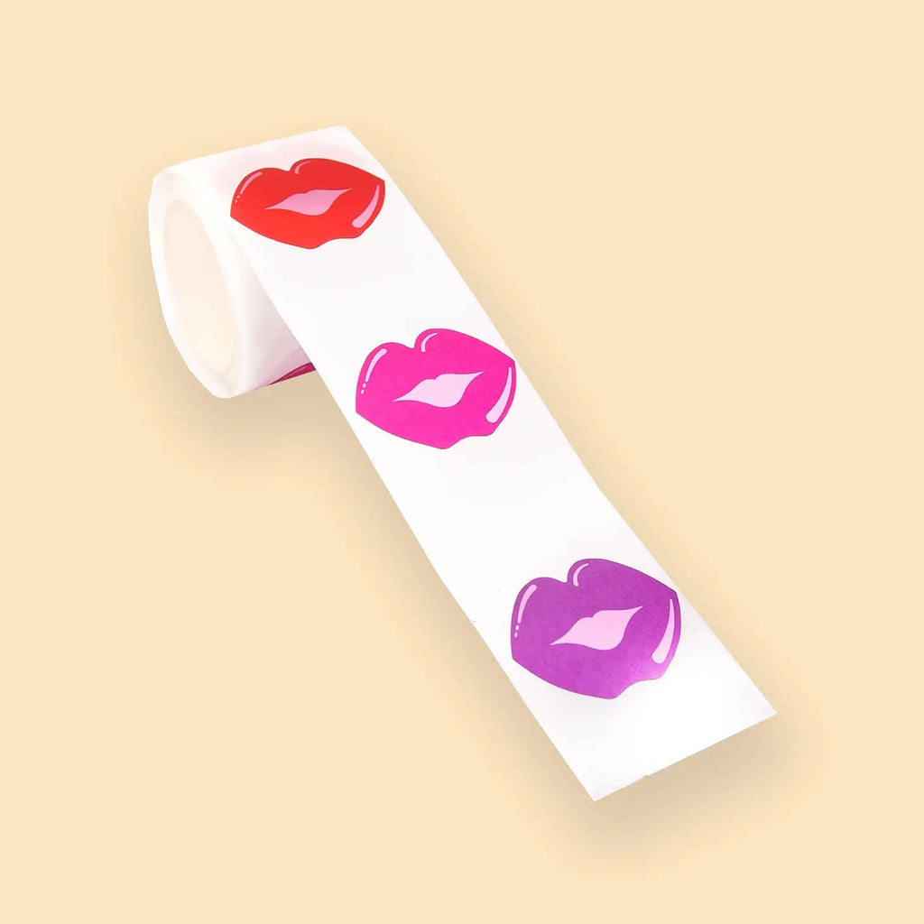 Wow Goods 100 Kisses Stickers - Radish Loves