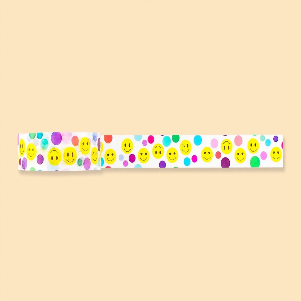 Wow Goods Smiley Washi Tape 10m - Radish Loves